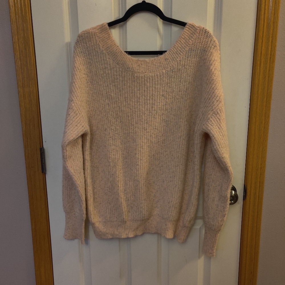 Women's Cozy Pinky/Peachy Sweater